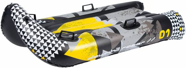 RESTART Downhill Racer - Schlitten Bob aufblasbarer Schneereifen Snowtube 149cm